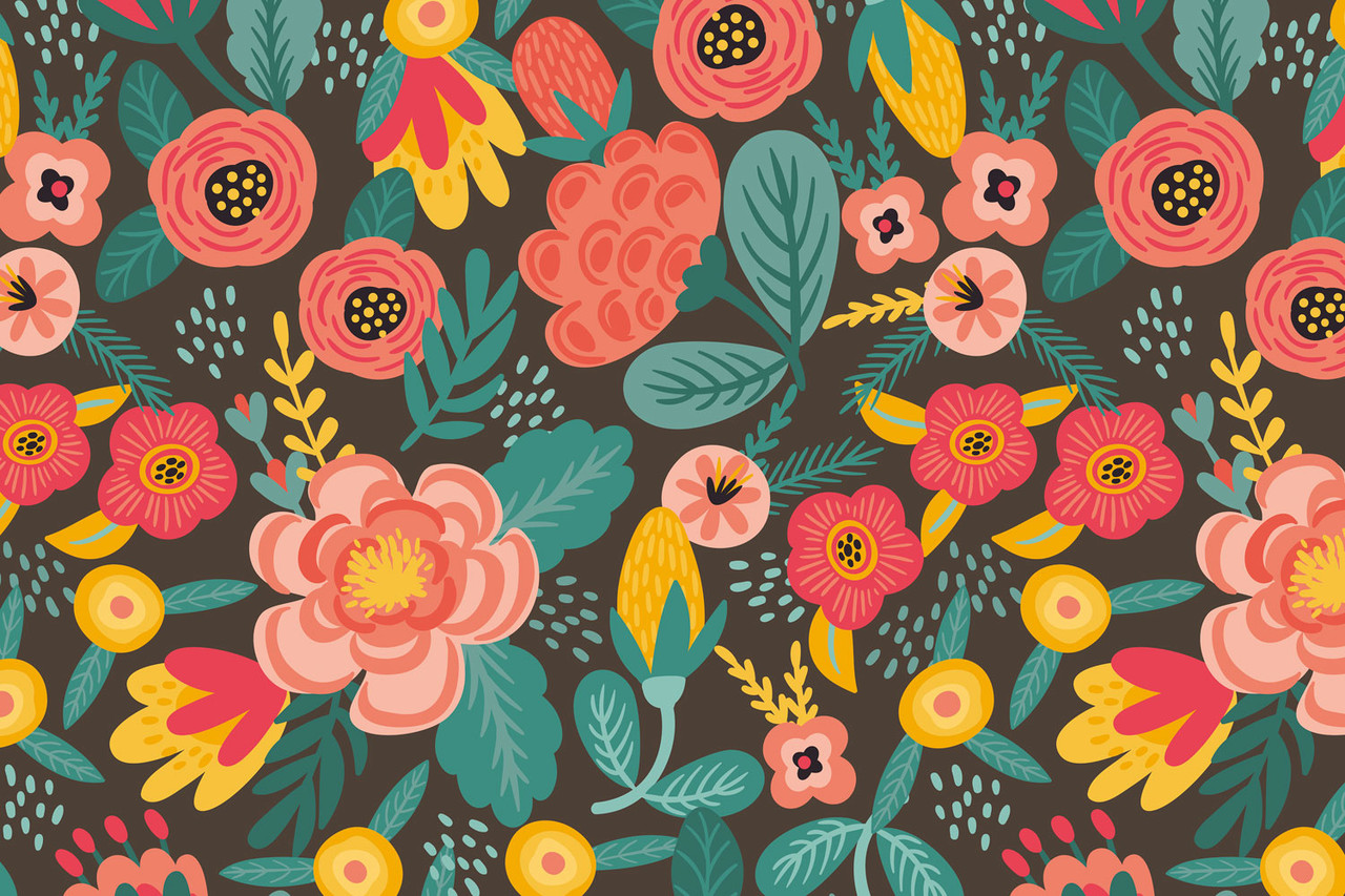 Children's wallpaper Blossom Paradise, washable Children's wallpaper Blossom Paradise, washable