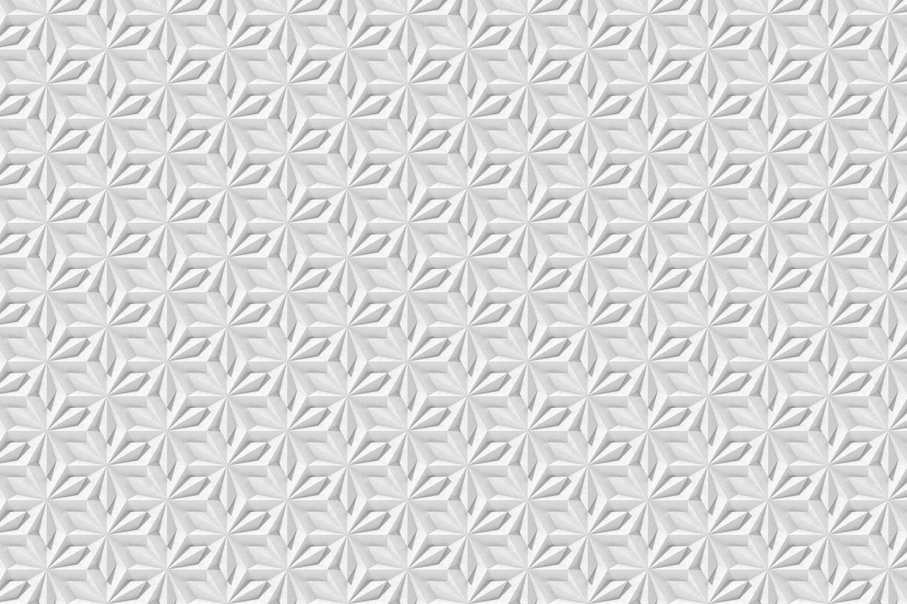 Grafische Tapete Geometrische Harmonie, weiß, waschbar Grafische Tapete Geometrische Harmonie, weiß, waschbar