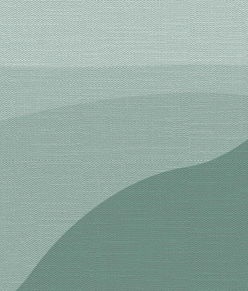 Abstract behang Serene Meadowscape, groen, afwasbaar