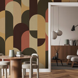 Retro behang Vintage Chique Vibe, afwasbaar Retro behang Vintage Chique Vibe, afwasbaar