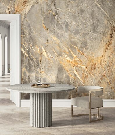 Marble wallpaper Golden Vein Marble, washable Marble wallpaper Golden Vein Marble, washable