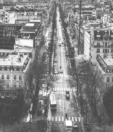 Stadttapete Vintage Paris Memories, waschbar Stadttapete Vintage Paris Memories, waschbar