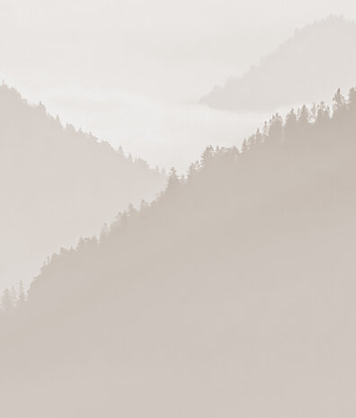 Abstract behang Alpine Mirage, zand, afwasbaar Abstract behang Alpine Mirage, zand, afwasbaar