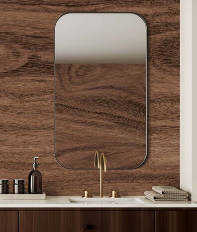 Holztapete Dynamic Timber, braun, waschbar