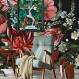 Blumentapete Blossom Blast, bunt, waschbar Blumentapete Blossom Blast, bunt, waschbar