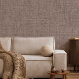 Tapete Textiloptik Fabric Harmony, taupe, waschbar Tapete Textiloptik Fabric Harmony, taupe, waschbar