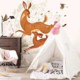 Kindertapete Happy Meadow Bambis, waschbar Kindertapete Happy Meadow Bambis, waschbar