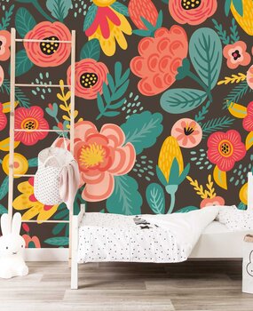 Kinderbehang Blossom Paradise, afwasbaar Kinderbehang Blossom Paradise, afwasbaar