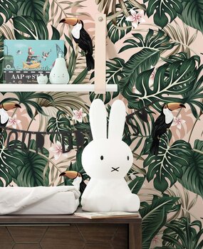 Kinderbehang jungle Tropical Treasures, afwasbaar Kinderbehang jungle Tropical Treasures, afwasbaar