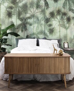 Palmentapete Vintage Palm Oasis, waschbar Palmentapete Vintage Palm Oasis, waschbar