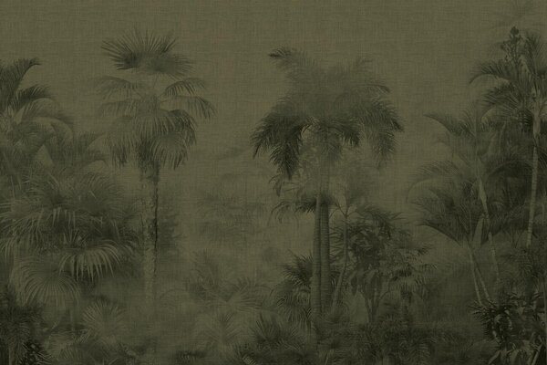 Jungle behang Vintage Jungle Heritage, afwasbaar Jungle behang Vintage Jungle Heritage, afwasbaar