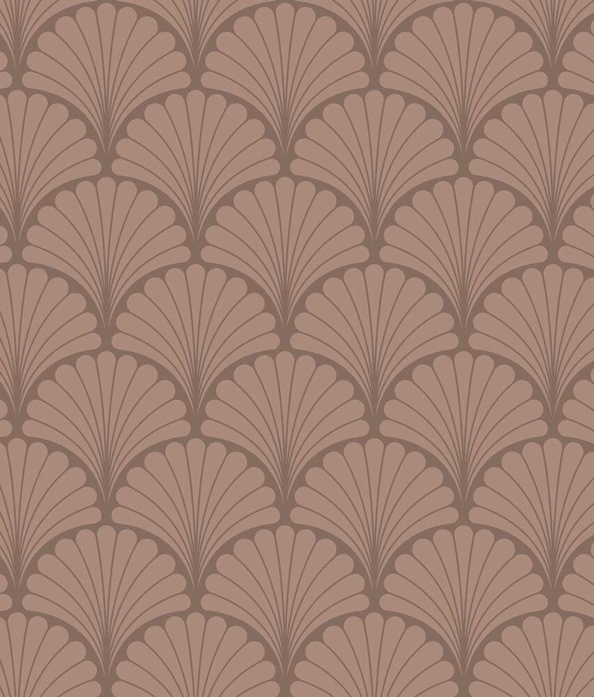 Retro-Tapete Vintage Elegance, rosa, waschbar Retro-Tapete Vintage Elegance, rosa, waschbar