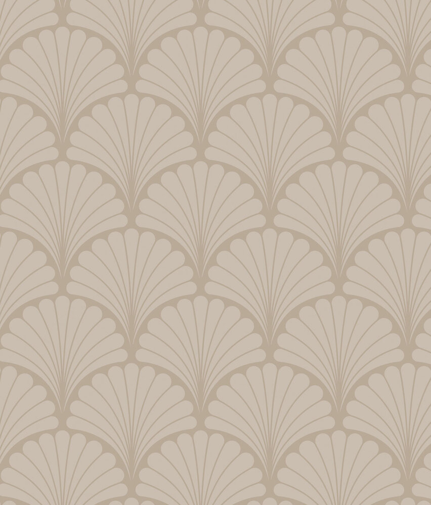 Retro behang Vintage Elegance, beige, afwasbaar Retro behang Vintage Elegance, beige, afwasbaar