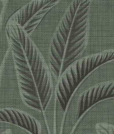 Bladeren behang Banana Breeze, groen, afwasbaar Bladeren behang Banana Breeze, groen, afwasbaar
