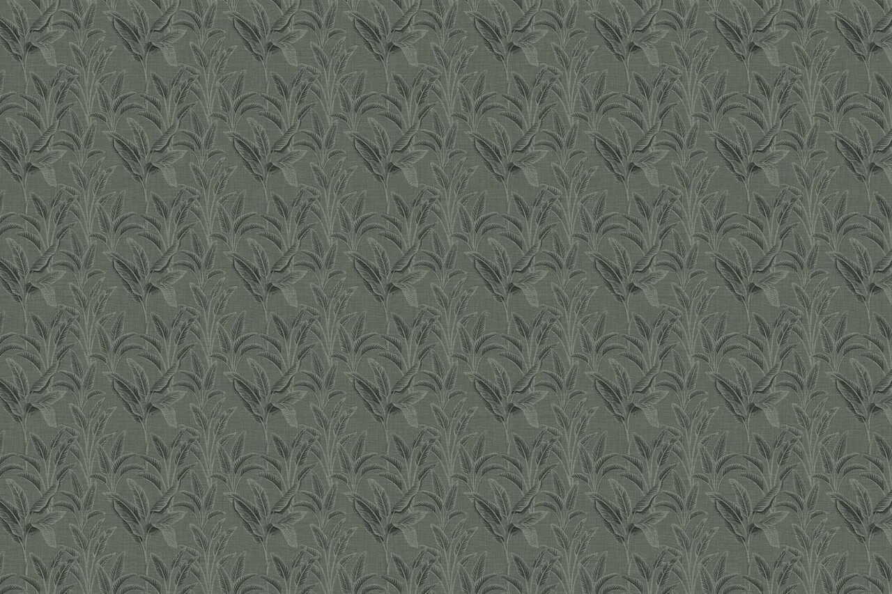 Leaves wallpaper Banana Breeze, green, washable Leaves wallpaper Banana Breeze, green, washable