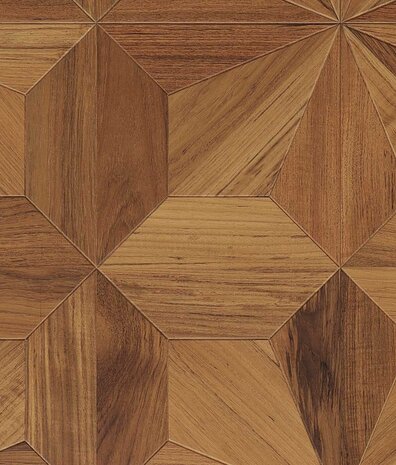 Tapete Holz Geometrisches Holz, braun, waschbar Tapete Holz Geometrisches Holz, braun, waschbar