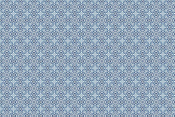 Behang Portuguese Style Tiles, blauw, afwasbaar