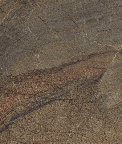 Marmer behang Dramatic Marble, bruin, afwasbaar Marmer behang Dramatic Marble, bruin, afwasbaar