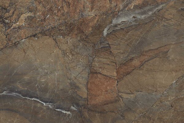 Marmer behang Dramatic Marble, bruin, afwasbaar Marmer behang Dramatic Marble, bruin, afwasbaar