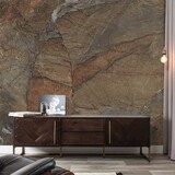 Marmortapete Dramatic Marble, braun, waschbar Marmortapete Dramatic Marble, braun, waschbar