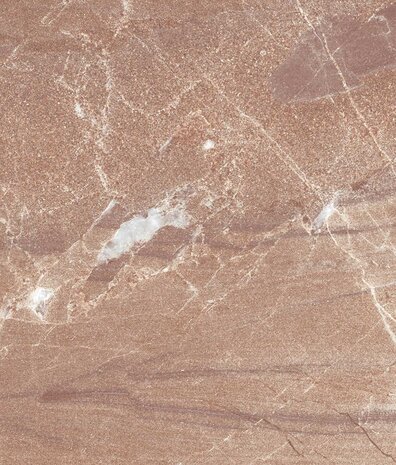 Marmer behang Dramatic Marble, roze, afwasbaar Marmer behang Dramatic Marble, roze, afwasbaar