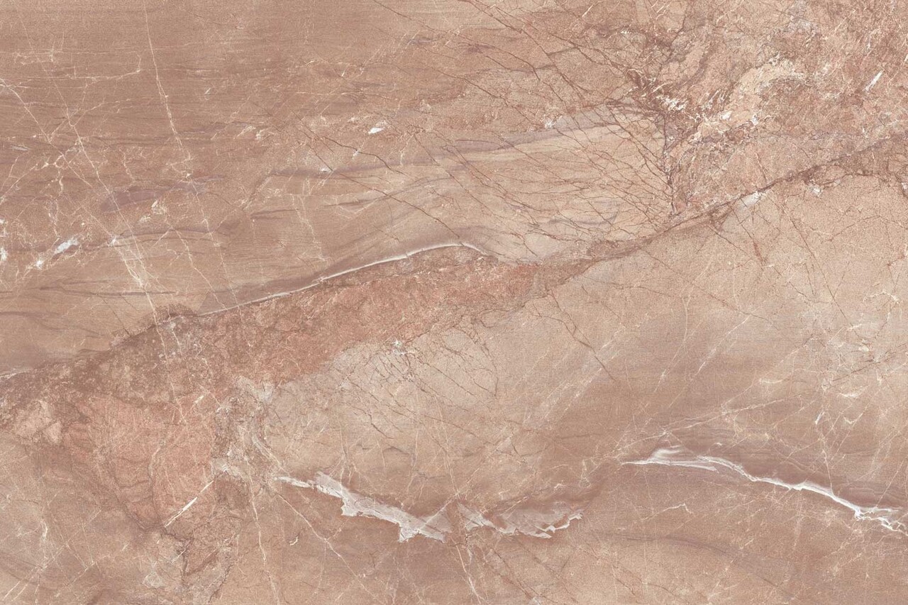 Marmer behang Dramatic Marble, roze, afwasbaar Marmer behang Dramatic Marble, roze, afwasbaar