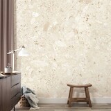 Behang natuursteen Natural Travertine, afwasbaar Behang natuursteen Natural Travertine, afwasbaar