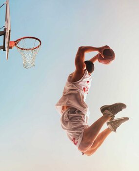 Sports wallpaper Slam Dunk, washable Sports wallpaper Slam Dunk, washable