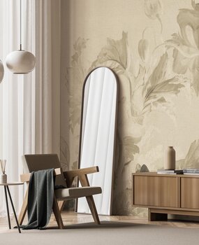 Vintage bloemen behang Fresco Flowers, afwasbaar Vintage bloemen behang Fresco Flowers, afwasbaar
