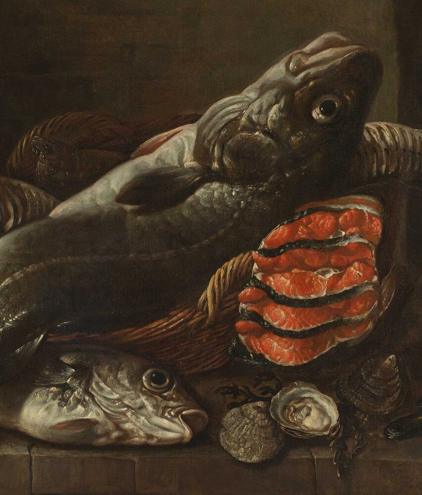 Tapete Alte Meister Cuisine Delight, schwarz, waschbar Tapete Alte Meister Cuisine Delight, schwarz, waschbar