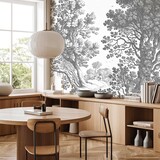 Landscapes wallpaper Whispering Forest, washable Landscapes wallpaper Whispering Forest, washable