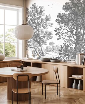 Landscapes wallpaper Whispering Forest, washable Landscapes wallpaper Whispering Forest, washable