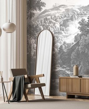 Forest wallpaper Shadowed Enigma Forest, washable Forest wallpaper Shadowed Enigma Forest, washable