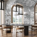 Landschappen behang Whispering Woods, afwasbaar Landschappen behang Whispering Woods, afwasbaar