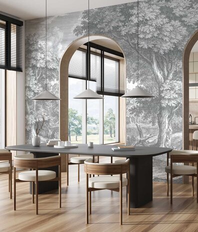 Landscapes wallpaper Whispering Woods, washable Landscapes wallpaper Whispering Woods, washable