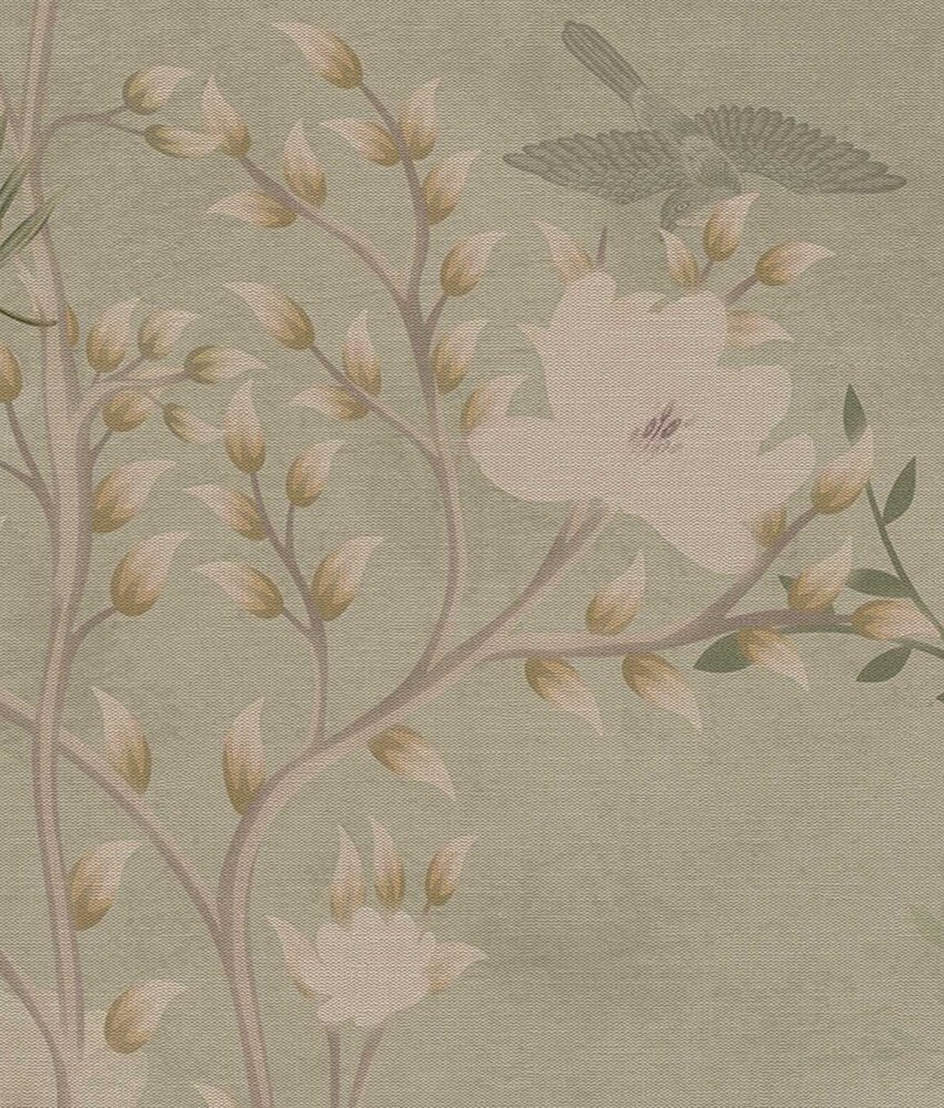 Vintage bloemen behang Fresco Floral Chique, afwasbaar Vintage bloemen behang Fresco Floral Chique, afwasbaar