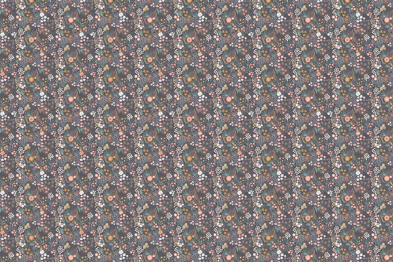 Kindertapete Charming Botanical Delight, waschbar Kindertapete Charming Botanical Delight, waschbar