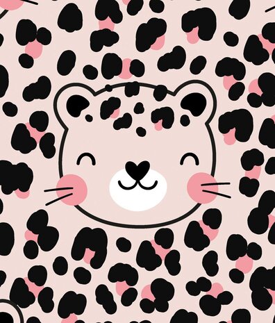 Children's wallpaper animals Safari Dreams, pink, washable Children's wallpaper animals Safari Dreams, pink, washable