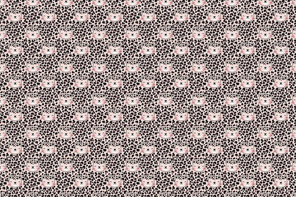 Children's wallpaper animals Safari Dreams, pink, washable Children's wallpaper animals Safari Dreams, pink, washable