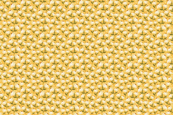 Kinderbehang Sunny Daisy Delight, geel, afwasbaar Kinderbehang Sunny Daisy Delight, geel, afwasbaar