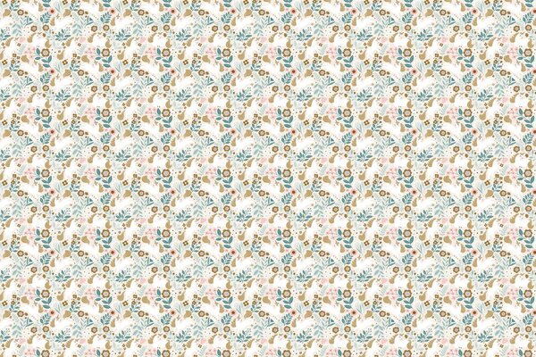 Children's wallpaper Enchanting Unicorn Dreams, beige, washable Children's wallpaper Enchanting Unicorn Dreams, beige, washable