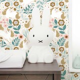 Children's wallpaper Enchanting Unicorn Dreams, beige, washable Children's wallpaper Enchanting Unicorn Dreams, beige, washable