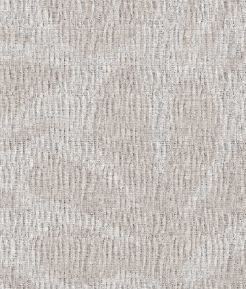 Graphic wallpaper Japandi Chic, greige, washable