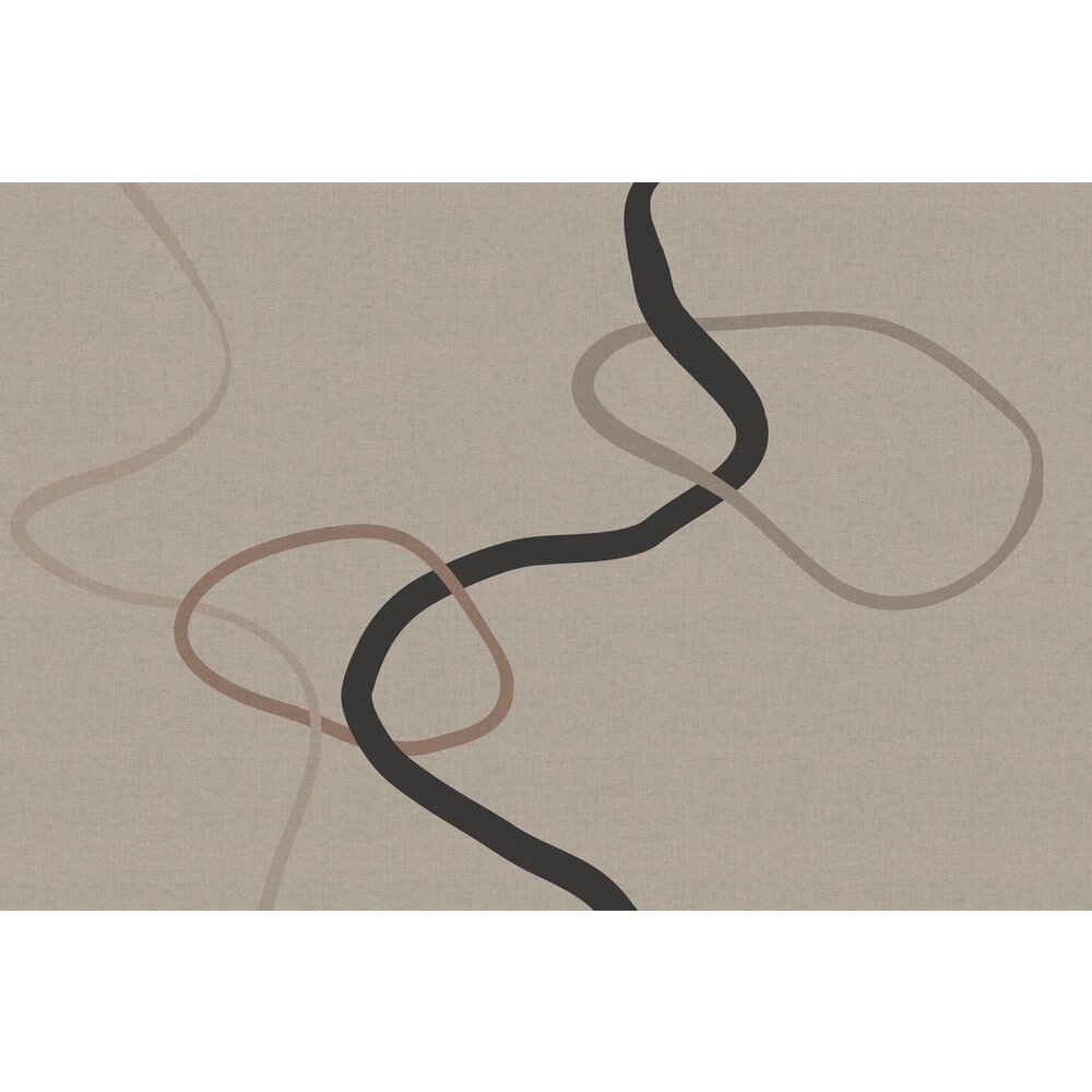 Behang Abstract Behang met organische vormen voor een vleugje allure, WW-167/3 ...