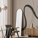 Grafisch behang Natural Abstract, beige, afwasbaar Grafisch behang Natural Abstract, beige, afwasbaar