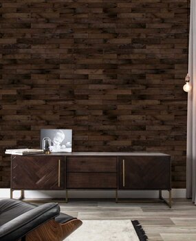 Behang met houtprint Dynamic Timber Tones, afwasbaar Behang met houtprint Dynamic Timber Tones, afwasbaar