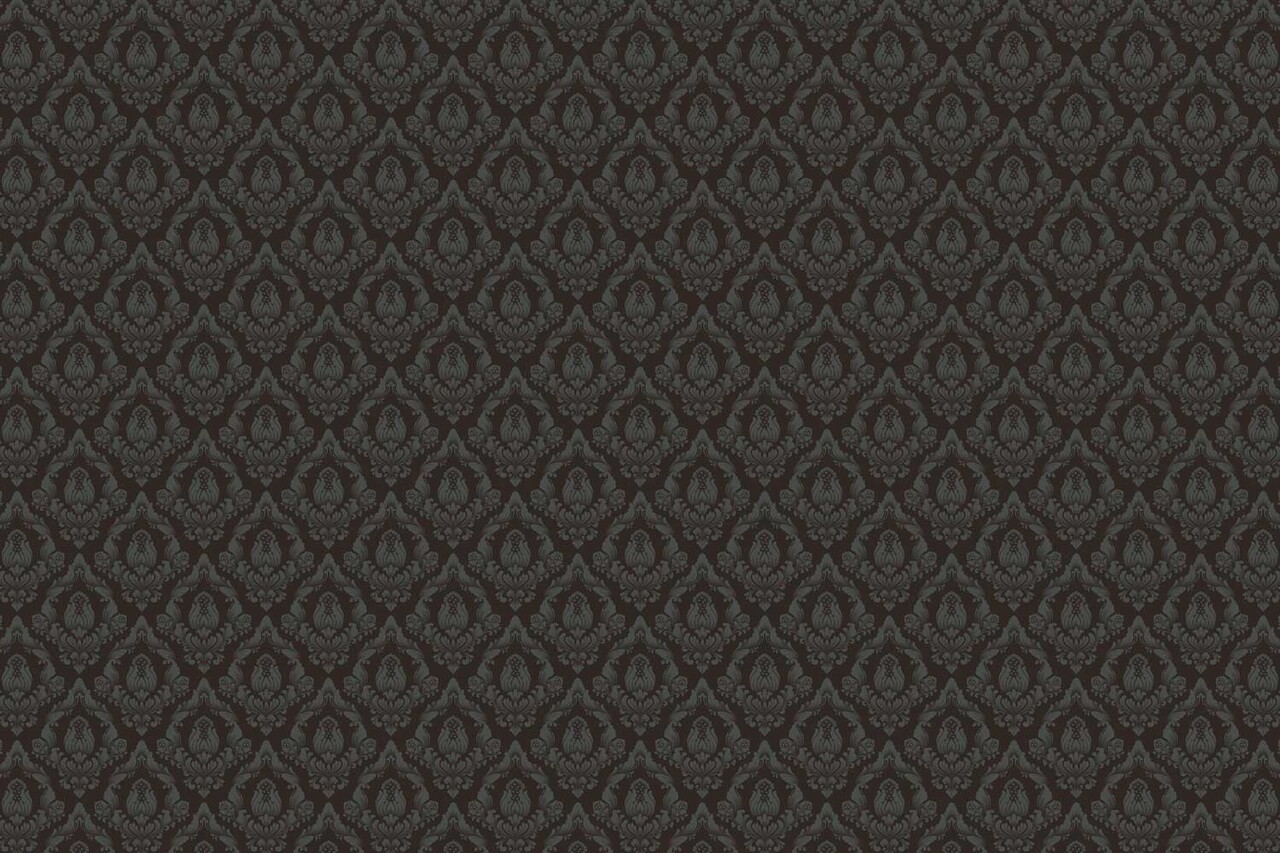 Classic floral wallpaper Exotic Elegance, brown, washable Classic floral wallpaper Exotic Elegance, brown, washable
