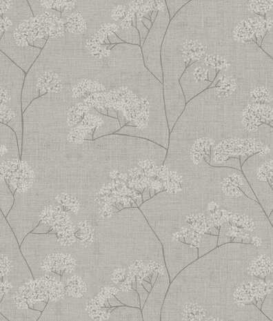 Blumentapete Rosebud Serenity, Sand, waschbar Blumentapete Rosebud Serenity, Sand, waschbar