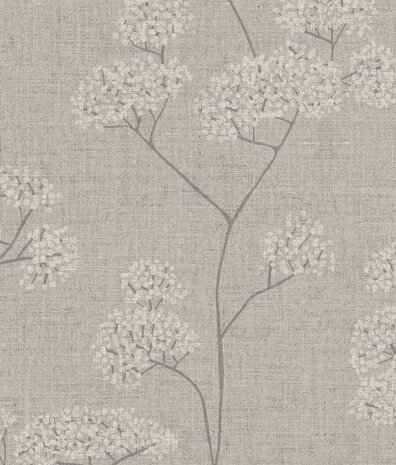 Blumentapete Rosebud Serenity, Sand, waschbar Blumentapete Rosebud Serenity, Sand, waschbar