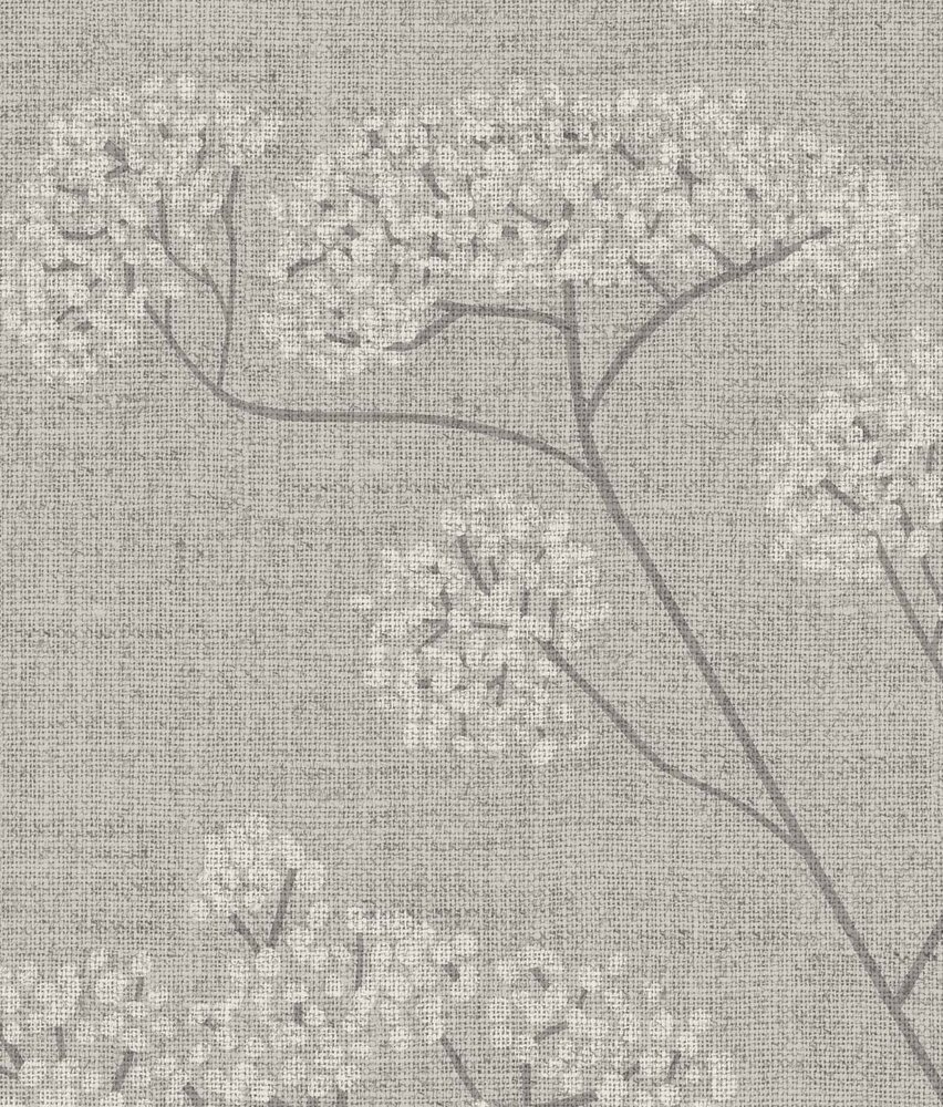 Blumentapete Rosebud Serenity, Sand, waschbar Blumentapete Rosebud Serenity, Sand, waschbar